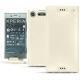 レザーケース Sony Xperia XZ1 - Blanc (  Nappa - White ) 