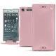 Sony Xperia XZ1 leather case - Rose ( Nappa - Pantone 2365C ) 