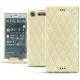 Sony Xperia XZ1 leather case - Ivoire - Couture ( Sleek P C12 - White ) 