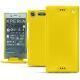 レザーケース Sony Xperia XZ1 - Jaune fluo