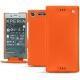 Custodia in pelle Sony Xperia XZ1 - Orange fluo
