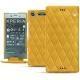 Funda de piel Sony Xperia XZ1 - Jaune soulèu - Couture