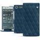 Housse cuir Sony Xperia XZ1 - Blu mediterran - Couture