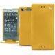 Funda de piel Sony Xperia XZ1 - Jaune soulèu
