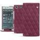 レザーケース Sony Xperia XZ1 - Prune vintage - Couture