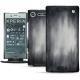 Housse cuir Sony Xperia XZ1 - Gris Patine