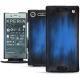 Funda de piel Sony Xperia XZ1 - Bleu Patine