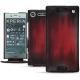 Housse cuir Sony Xperia XZ1 - Rouge Patine