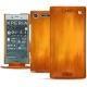 Housse cuir Sony Xperia XZ1 - Orange Patine