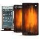 Sony Xperia XZ1 leather case - Fauve Patine
