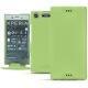 Sony Xperia XZ1 leather case - Vert olive PU