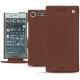 レザーケース Sony Xperia XZ1 - Marron délicat