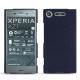 Coque cuir Sony Xperia XZ1 - Cobalt ( Pantone 2766C ) 