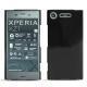 レザーケース Sony Xperia XZ1 - Noir ( Nappa - Black ) 