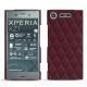 Sony Xperia XZ1 leather cover - Noir ( Nappa - Black ) 