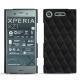 Sony Xperia XZ1 leather cover - Noir ( Nappa - Black ) 