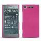 Sony Xperia XZ1 leather cover - Noir ( Nappa - Black ) 