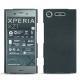 Custodia in pelle Sony Xperia XZ1 - Noir ( Nappa - Black ) 