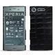 Custodia in pelle Sony Xperia XZ1 - Noir ( Nappa - Black ) 