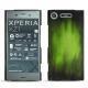 Coque cuir Sony Xperia XZ1 - Vert Patine