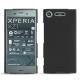 Sony Xperia XZ1 leather cover - Noir ( Nappa - Black ) 