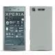 Sony Xperia XZ1 leather cover - Noir ( Nappa - Black ) 
