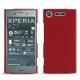 Sony Xperia XZ1 leather cover - Noir ( Nappa - Black ) 