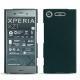 Lederschutzhülle Sony Xperia XZ1 - Noir ( Nappa - Black ) 