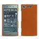 Custodia in pelle Sony Xperia XZ1 - Noir ( Nappa - Black ) 