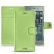 가죽 커버 Sony Xperia XZ1 - Vert olive ( Nappa - Pantone 578U ) 