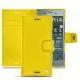 Custodia in pelle Sony Xperia XZ1 - Jaune fluo