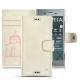 Funda de piel Sony Xperia XZ1 - Blanc escumo