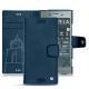 Housse cuir Sony Xperia XZ1 - Blu mediterran