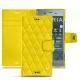 Lederschutzhülle Sony Xperia XZ1 - Jaune fluo - Couture