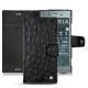 Funda de piel Sony Xperia XZ1 - Autruche nero