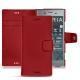 Custodia in pelle Sony Xperia XZ1 - Rouge PU