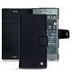 Sony Xperia XZ1 leather case - Noir élégant