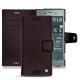 Sony Xperia XZ1 leather case - Marron envoûtant