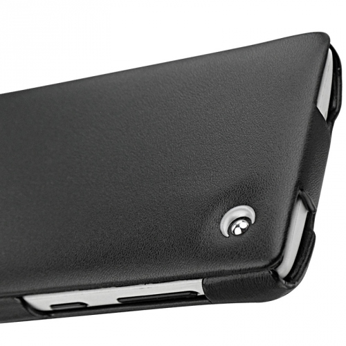                                                         硬质真皮保护套 Nokia Lumia 520 
                                                      