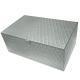 Shoe box - Gris - Couture ( Nappa - Pantone W428C ) 