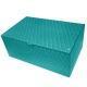 Shoe box - Bleu fluo - Couture