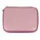 Portable hard drive leather case - Rose ( Nappa - Pantone 2365C ) 