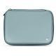 Portable hard drive leather case - Bleu ciel ( Nappa - Pantone 277C ) 