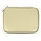 Housse cuir pour disque dur externe - Beige ( Nappa - Pantone 7502C ) 