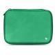 Portable hard drive leather case - Menthe vintage ( Pantone 562C ) 