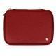 Portable hard drive leather case - Tomate ( Pantone 187C ) 
