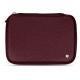Portable hard drive leather case - Lie de vin ( Pantone 5115C ) 