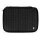 Portable hard drive leather case - Abaca nero