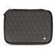 Housse cuir pour disque dur externe - Anthracite - Couture ( Pantone 424C ) 
