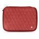 Portable hard drive leather case - Cerise vintage - Couture